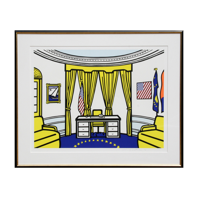 Roy Lichtenstein, ‘The Oval Office (C. 277)’, 1992, RoGallery