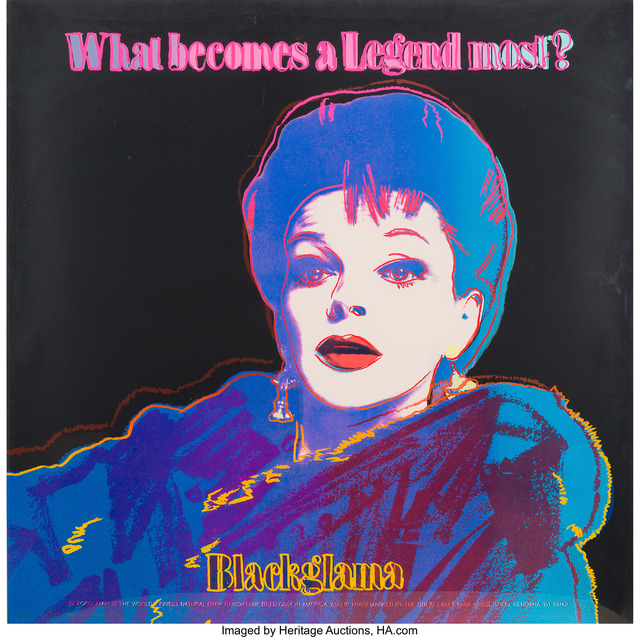 Andy Warhol, ‘Blackglama (Judy Garland), from the Ads portfolio’, 1985, Heritage Auctions