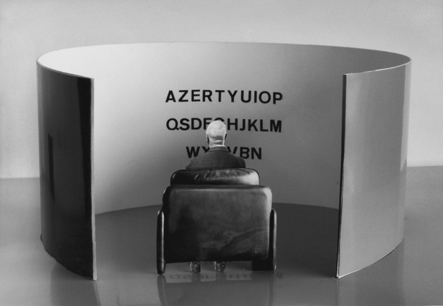 Gilbert Garcin, ‘La crainte de l’ignorance - Fear of ignorance’, 1996, Photography, Gelatin silver print, Stephen Bulger Gallery