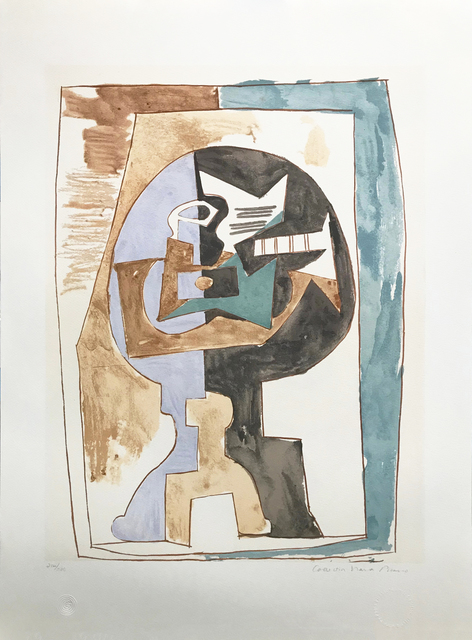 Pablo Picasso, ‘GUERIDON ET GUITARE’, 1979-1982, Reproduction, LITHOGRAPH ON ARCHES PAPER, Gallery Art