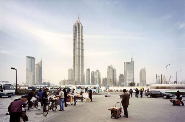 Horst & Daniel Zielske, ‘Pudong III, Shanghai’, 2003, Photography, C-print facemounted on Diasec, Richard Levy Gallery