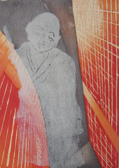 Jolanta Ewart, ‘Water Temple’, 2012, Print, Mokuhanga & Lino Etching, Open Bite Printmakers