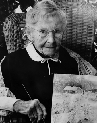 Bert Stern, ‘Grandma Moses (Anna Mary Robertson Moses)’, 1950, Staley-Wise Gallery