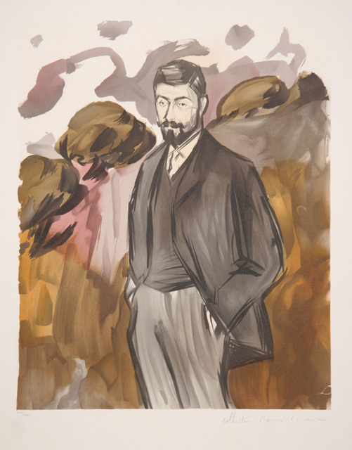 Pablo Picasso, ‘Portrait d'un Homme Debout avec Barbiche, 1899’, 1979-1982, Print, Lithograph on Arches paper, RoGallery