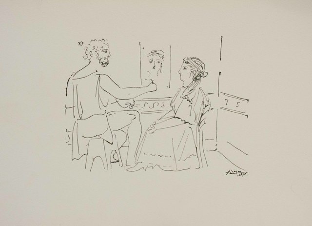 Pablo Picasso, ‘La Pose du Modele’, ca. 1975, The Munn Collection
