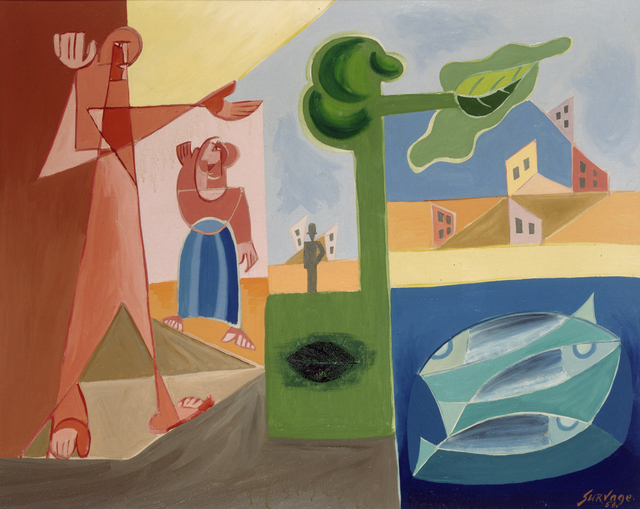 Leopold Survage, ‘Les Présences’, 1956, Whitford Fine Art