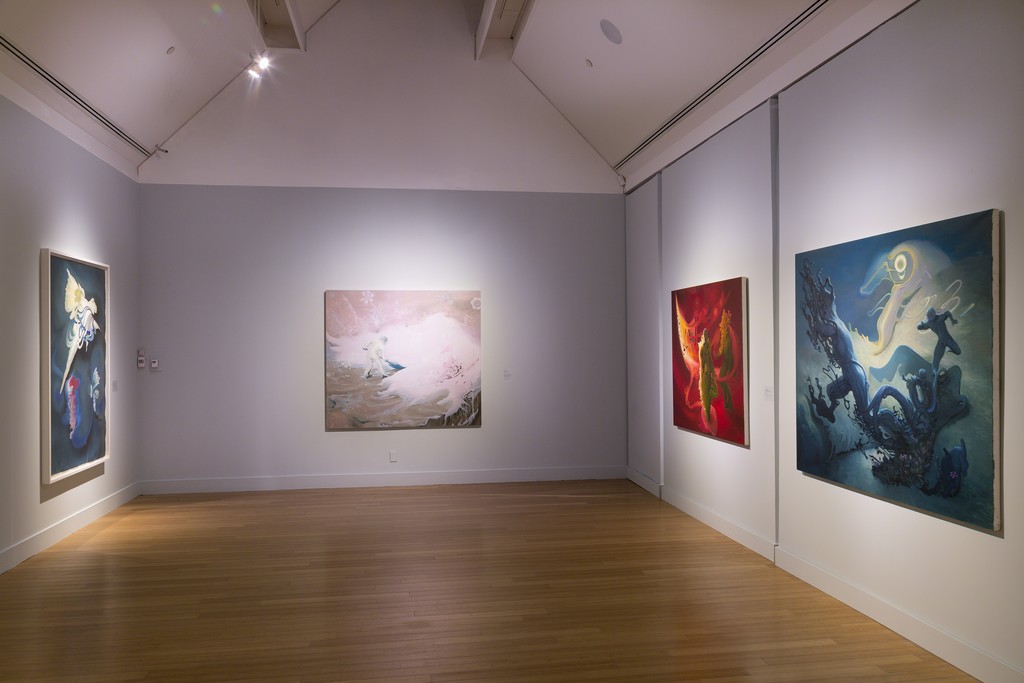 Inka Essenhigh: A Fine Line at the Virginia Museum of Contemporary Art. Photograph by Echard Wheeler Inka Essenhigh: A Fine Line at the Virginia Museum of Contemporary Art. Photograph by Echard Wheeler