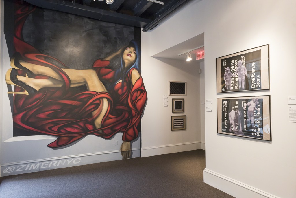 Installation shot Zimer, Jilly Ballistic and Dan Witz Installation shot Zimer, Jilly Ballistic and Dan Witz
