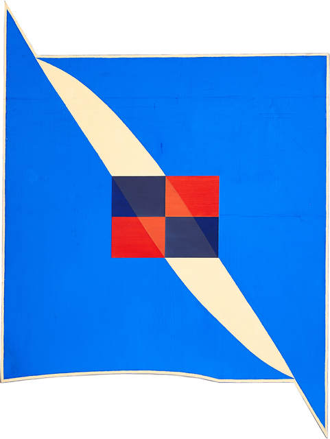 Harvey Quaytman, ‘Union Square #6’, 1982, Painting, Oil on shaped canvas, Rago/Wright