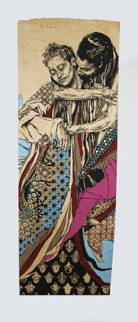 Swoon, ‘#132 Alixa and Naima AP’, 2014, Anita Shapolsky Gallery