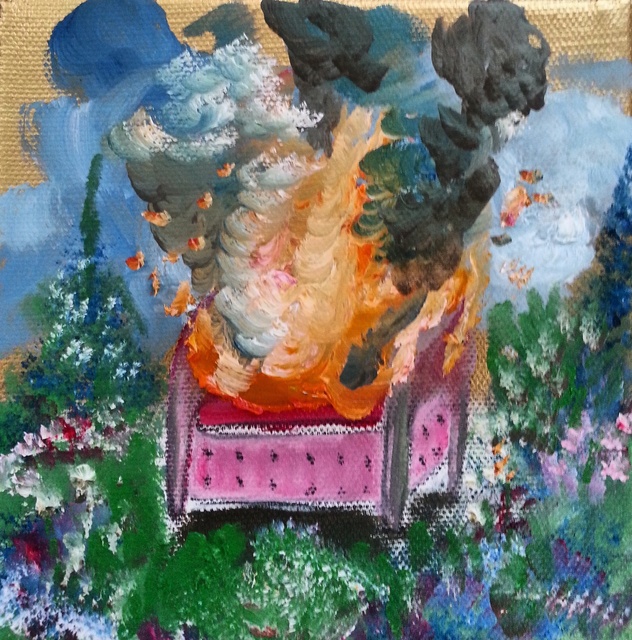 Nelson Figueroa, ‘Spontaneous Combustion in a Vintage Landscape’, 2015, Espacio 20/20