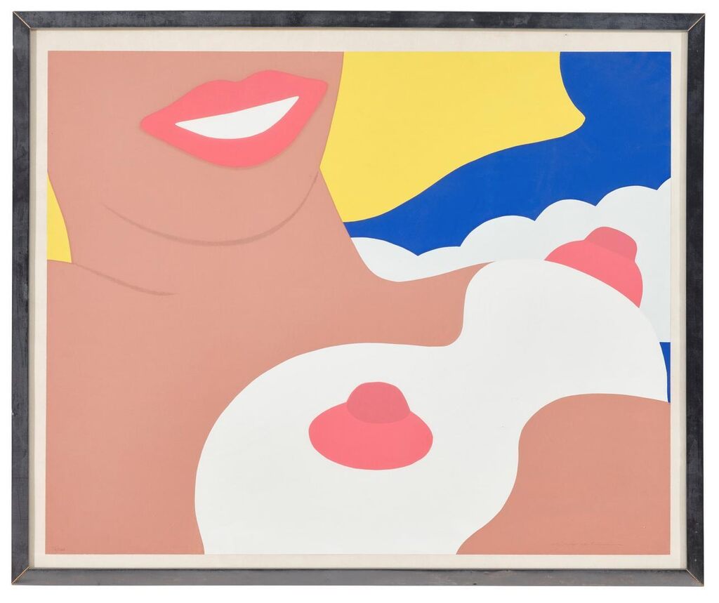 Tom Wesselman - Nude, from 11 Pop Artists, Volume II