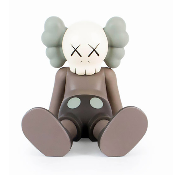 KAWS, ‘KAWS Taipei Holiday Companion (KAWS Brown Companion)’, 2019, Sculpture, Vinyl figurine, Lot 180