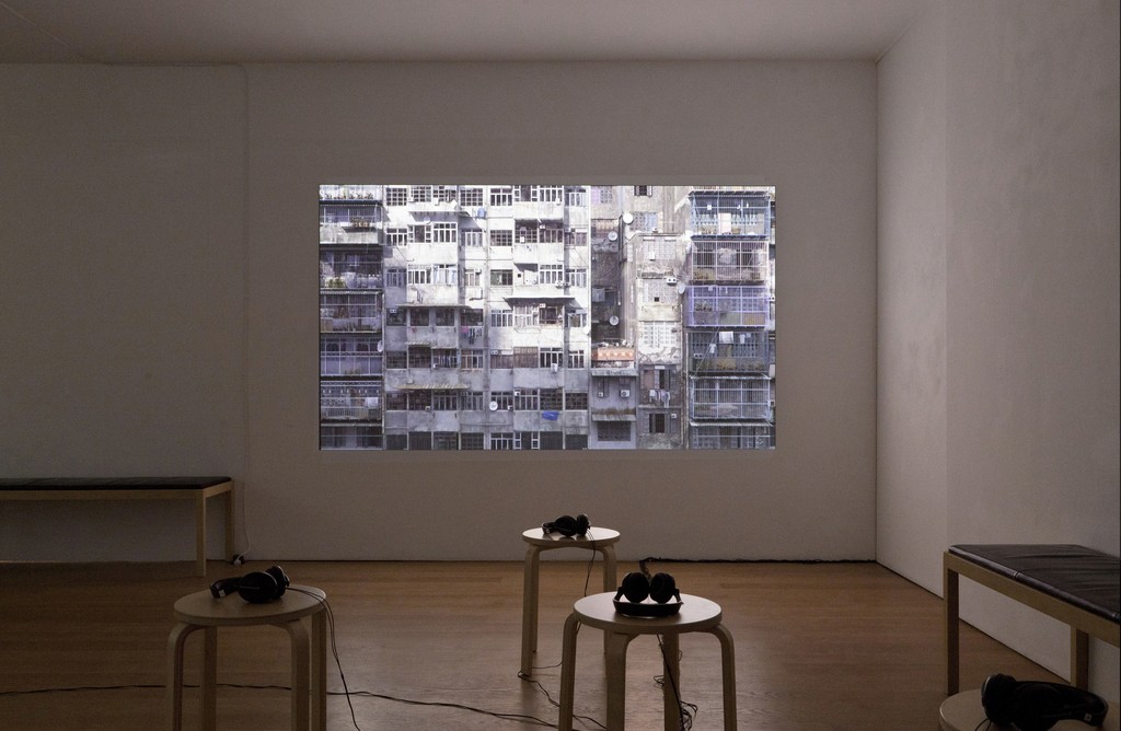 Installation view David Claerbout at Galerie Rüdiger Schöttle, 2015.
Photo: Ulrike Boehm. Installation view David Claerbout at Galerie Rüdiger Schöttle, 2015.
Photo: Ulrike Boehm.