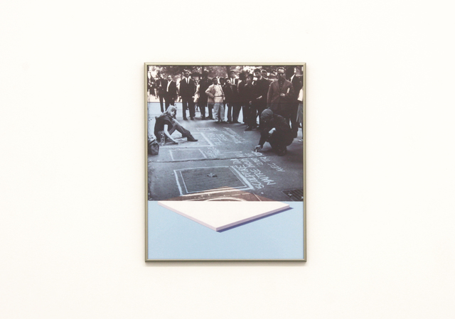 Daan Van Golden, ‘White painting / Daan in Paris’, 2012, Micheline Szwajcer