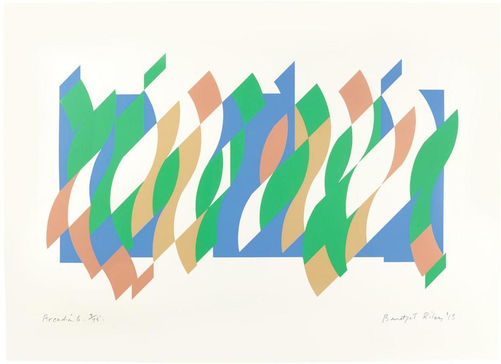Bridget Riley - ARCADIA 6