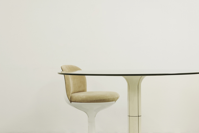 Pierre Paulin (1927-2009), ‘Chair & Table’, Chair: 1972-Table: 1968, Jousse Entreprise