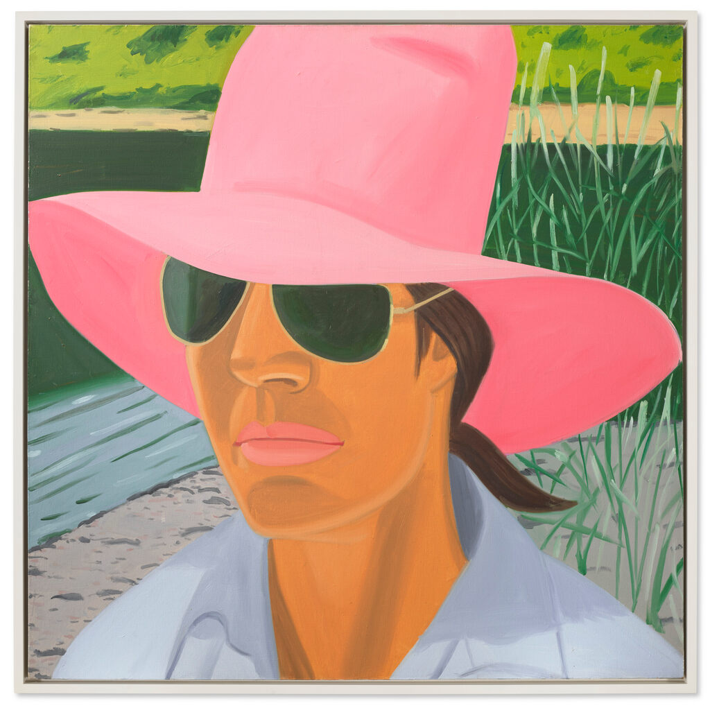 Alex Katz - Ada with Pink Hat