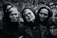 Women crying