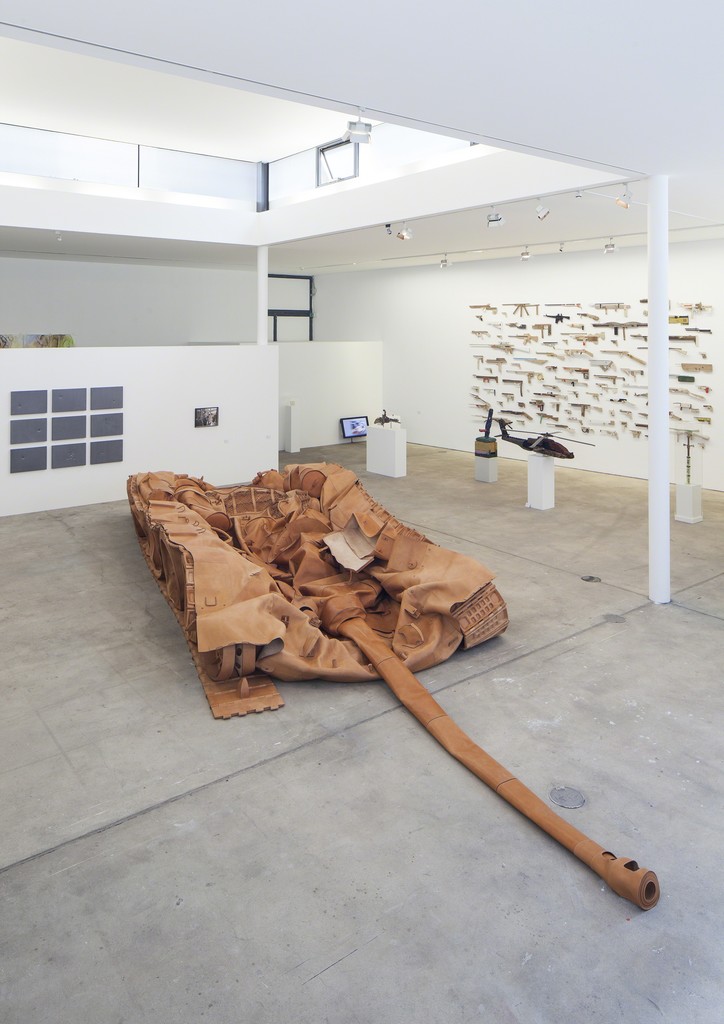 Installation view of "Fire and Forget. On Violence" at KW Institute for Contemporary Art. Photo: Timo Ohler Installation view of "Fire and Forget. On Violence" at KW Institute for Contemporary Art. Photo: Timo Ohler