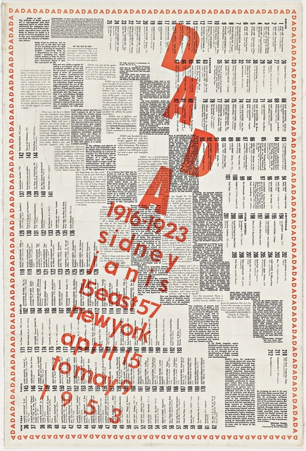 Marcel Duchamp, ‘DADA ’, 1953, Alpha 137 Gallery