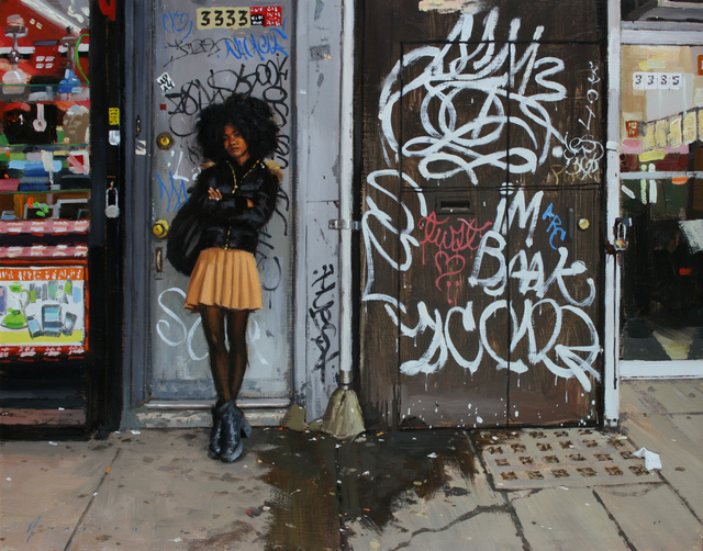 Vincent Giarrano, ‘Jade with Graffiti’, Gallery Henoch