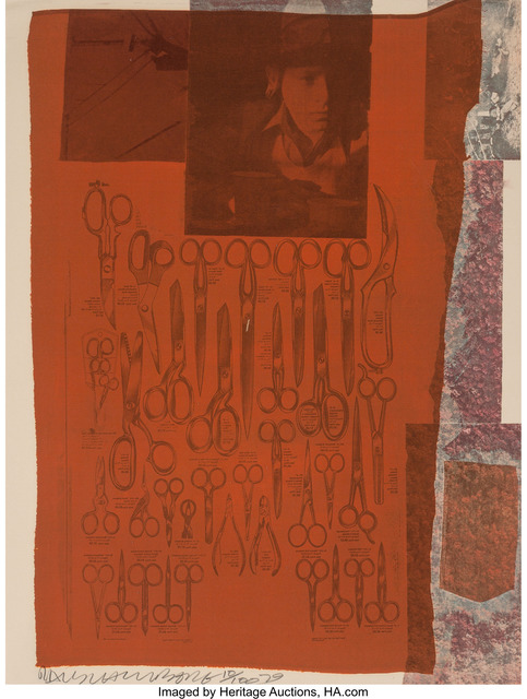 Robert Rauschenberg, ‘More Distant Visible Part of the Sea, from Suite of Nine Prints’, 1979, Heritage Auctions