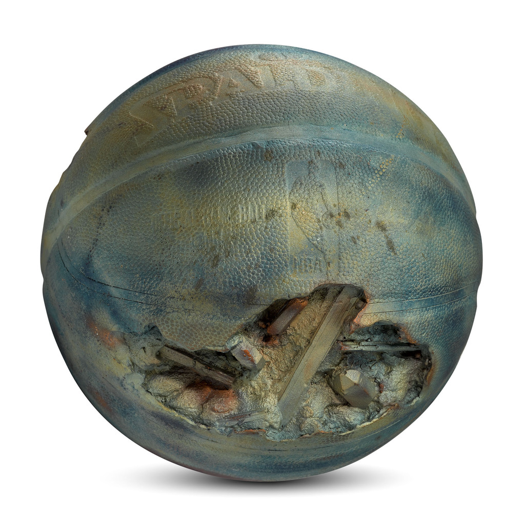 Daniel Arsham - Bronze Eroded Basketball