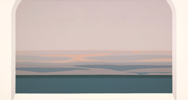 Helen Lundeberg, ‘Night Flying In’, 1984, Louis Stern Fine Arts