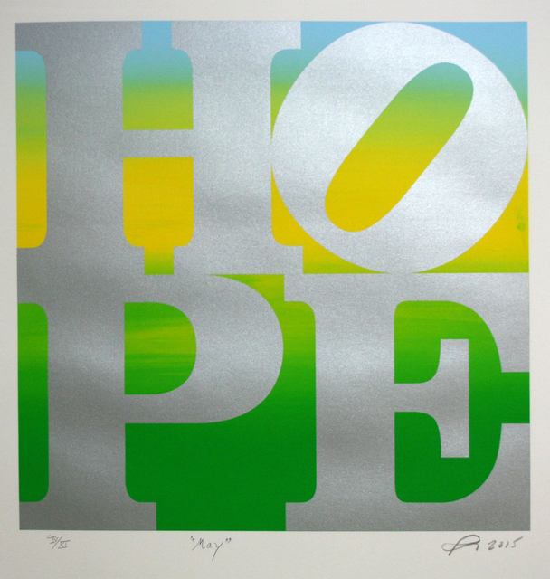 Robert Indiana, ‘HOPE’, ca. May 2015, Oblong Contemporary