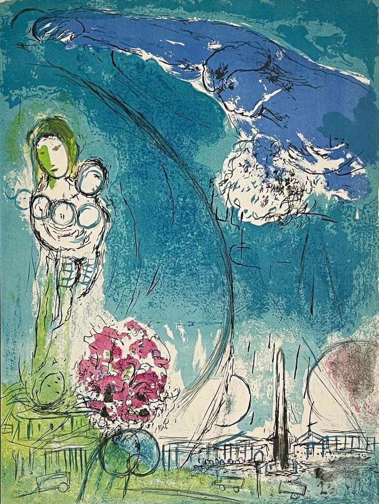 Chagall、LA BELLE NUIT、海外版超希少レゾネ DE Marc