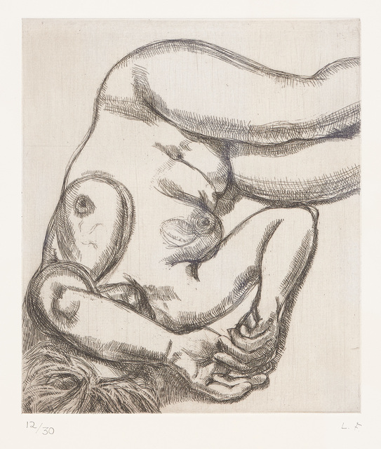Lucian Freud, ‘Woman on a Bed’, 1991-1992, Phillips