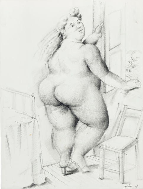 Fernando Botero, ‘Woman in Front of Window’, 1987, Steven Graven Modern & Contemporary Art
