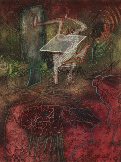 Roberto Matta, ‘Damne Par L’Arcen Ciel’, 1985, Robert Fontaine Gallery