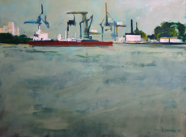 Lee Lippman, ‘Loading on the Delaware’, 2001, InLiquid