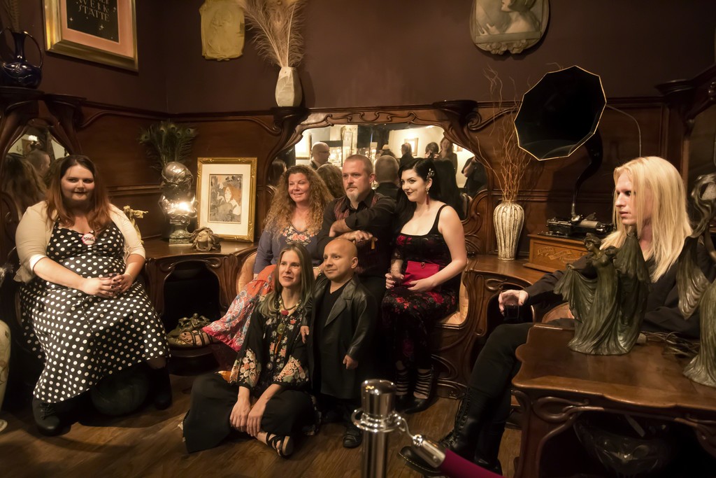 Gail Potocki's FREAKS: The Venice Beach Freakshow and AMC's "Freakshow" family with artist Gail Potocki. Gail Potocki's FREAKS: The Venice Beach Freakshow and AMC's "Freakshow" family with artist Gail Potocki.