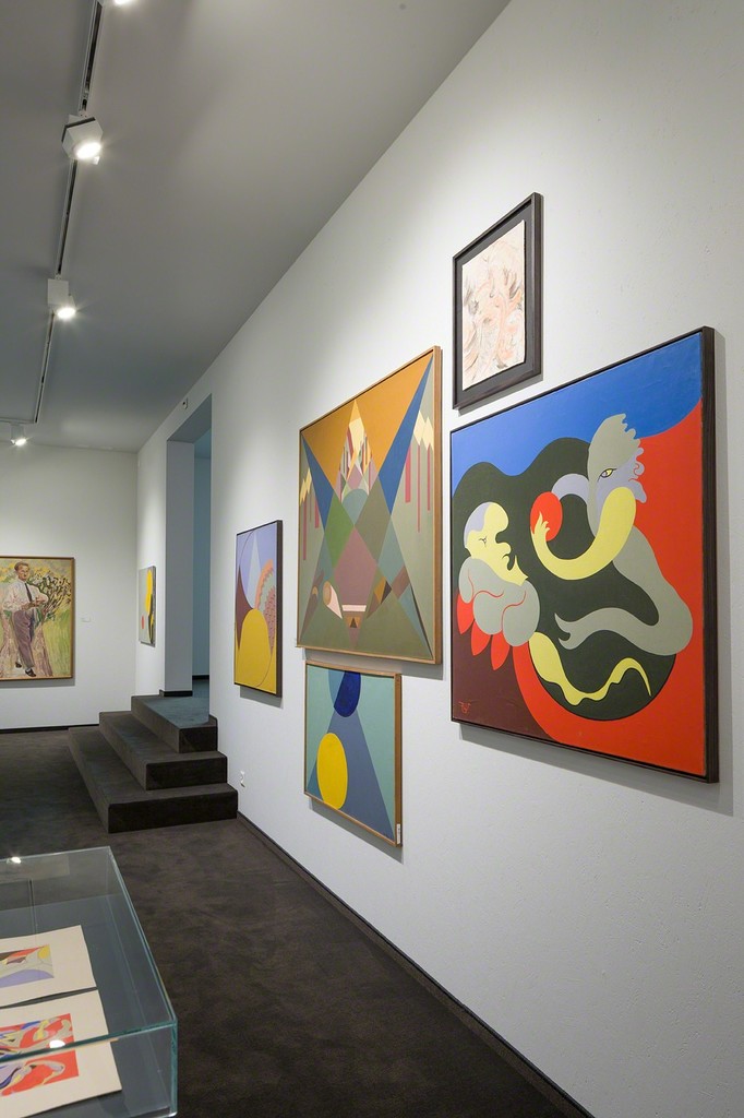 Exhibition view with artworks by Rudolf-Urech Seon (photo: Markus Beyeler) Exhibition view with artworks by Rudolf-Urech Seon (photo: Markus Beyeler)
