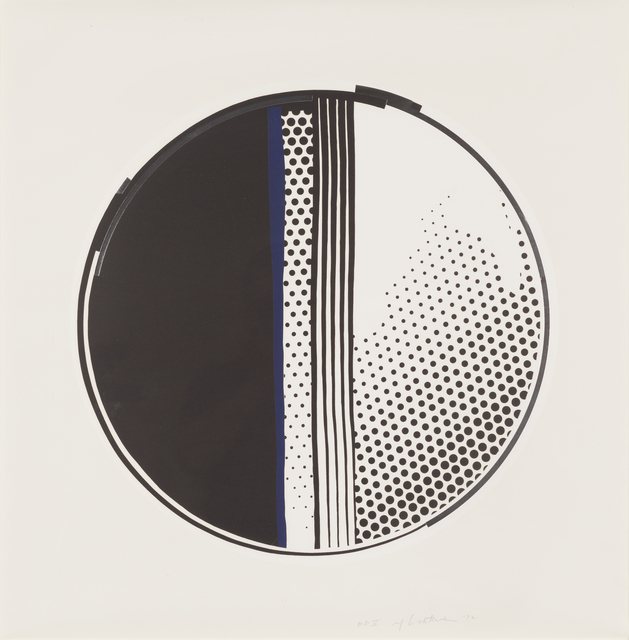 Roy Lichtenstein, ‘Mirror #1, from the Mirror Series’, 1972, Print, Line-cut, screenprint with embossing, and collage on Arjomari paper, Childs Gallery