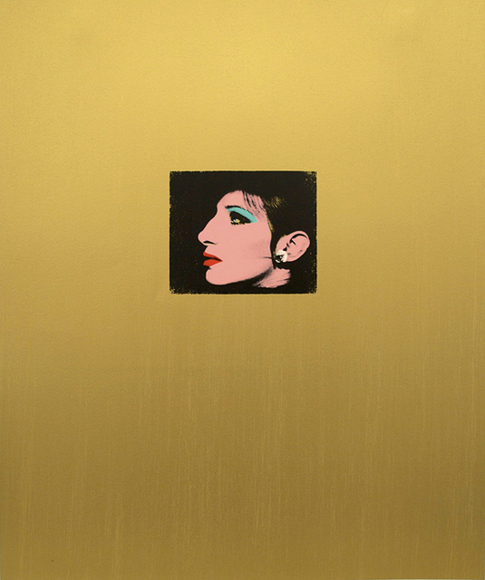 Deborah Kass, ‘Gold Barbra’, 2013, Mary Ryan Gallery, Inc
