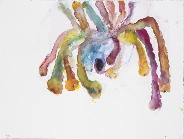 Holly Crawford, ‘The Silence Drew Off, Laughing With Medusa 185’, 2019, Drawing, Collage or other Work on Paper, Watercolors and color pencils on 300gsm archival paper, IFAC Arts