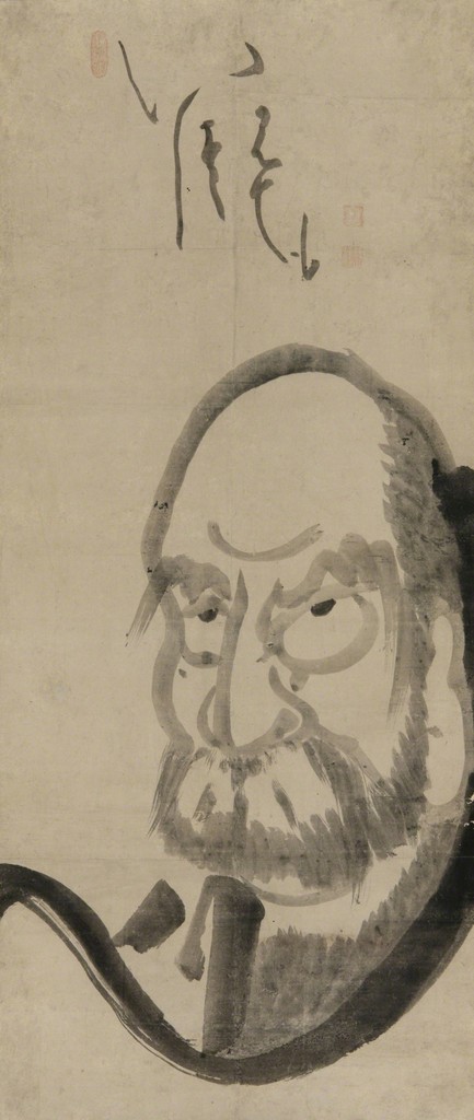 Hakuin, Ekaku, Darumazu (Portrait of Daruma/Bodhidharma) Hakuin, Ekaku, Darumazu (Portrait of Daruma/Bodhidharma)