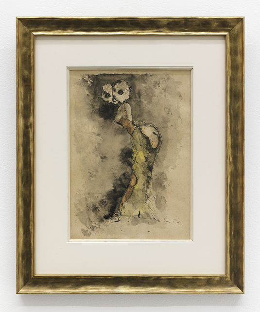 Leonor Fini, ‘Woman’, 1968, Drawing, Collage or other Work on Paper, Ink and watercolor on paper, The Hole