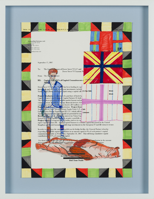 Carla Busuttil, ‘Prince + Prey’, 2019, Drawing, Collage or other Work on Paper, Mixed Media on Paper, Goodman Gallery