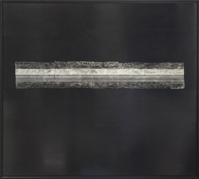 George Dunbar, ‘Hygeia’, 2015, Painting, Black clay with palladium leaf, Callan Contemporary