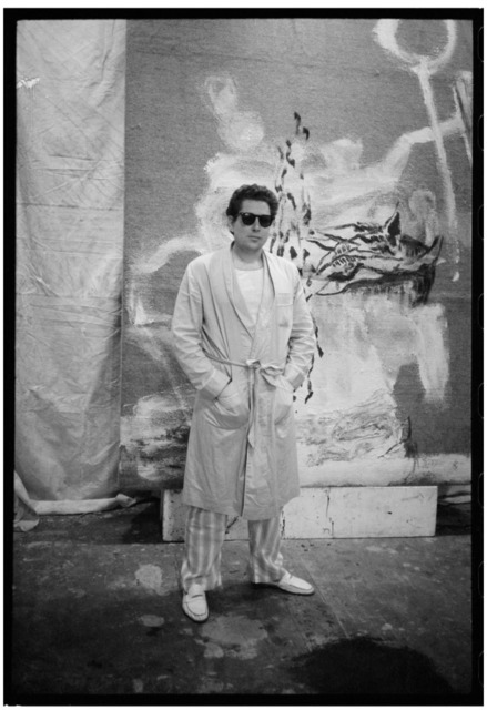 Roland Hagenberg, ‘Julian Schnabel, Pyjama, New York’, 1983, Galerie Peter Sillem