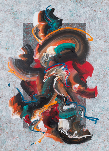 Dennis Kleidon, ‘Unleashed #1’, 2017, Painting, Acrylic on canvas, Walter Wickiser Gallery