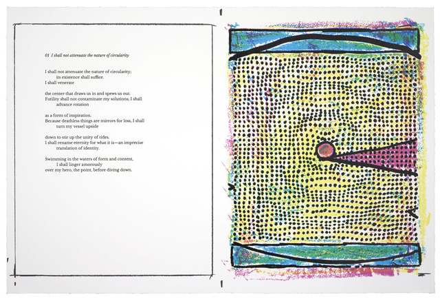 Terry Winters, ‘Sometimes times: Prints and poems’, 2017, Two Palms