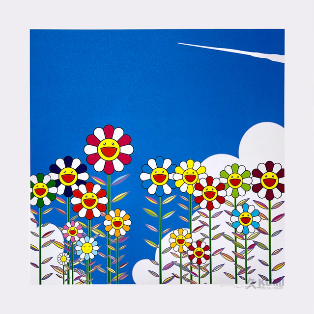 Takashi Murakami, ‘Vapor Trail in the Blue Summer Sky’, 2018, Kumi Contemporary / Verso Contemporary