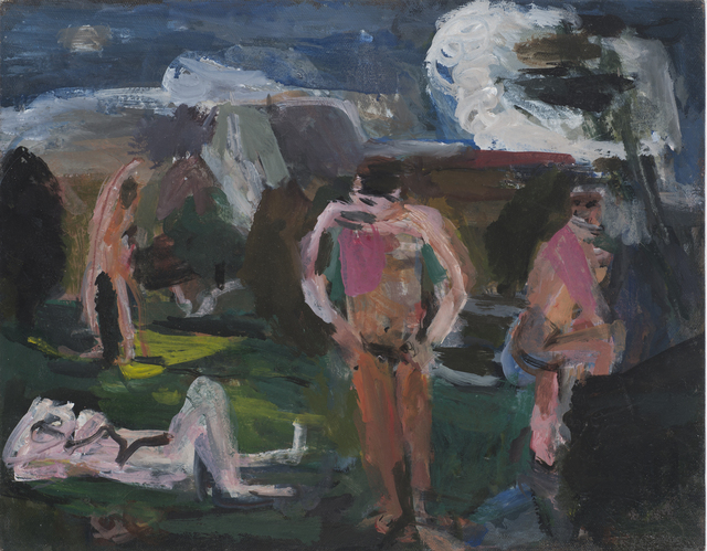 Janice Nowinski, ‘Bathers at Rest’, 2014, John Davis Gallery