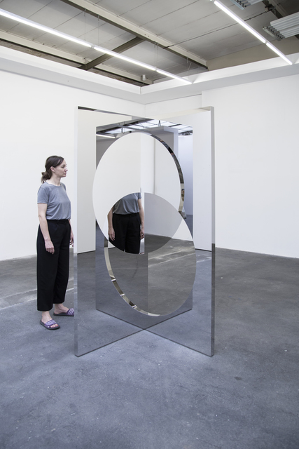 Jeppe Hein, ‘Geometric Mirror Circles’, 2020, Sculpture, Aluminium, stainless steel, high polished stainless steel, KÖNIG GALERIE